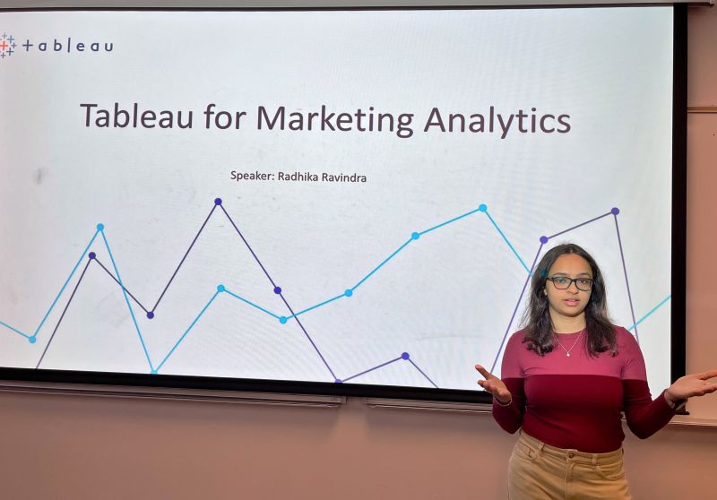 Guest Speaker on Tableau by Radhika Ravindra, San Diego State University